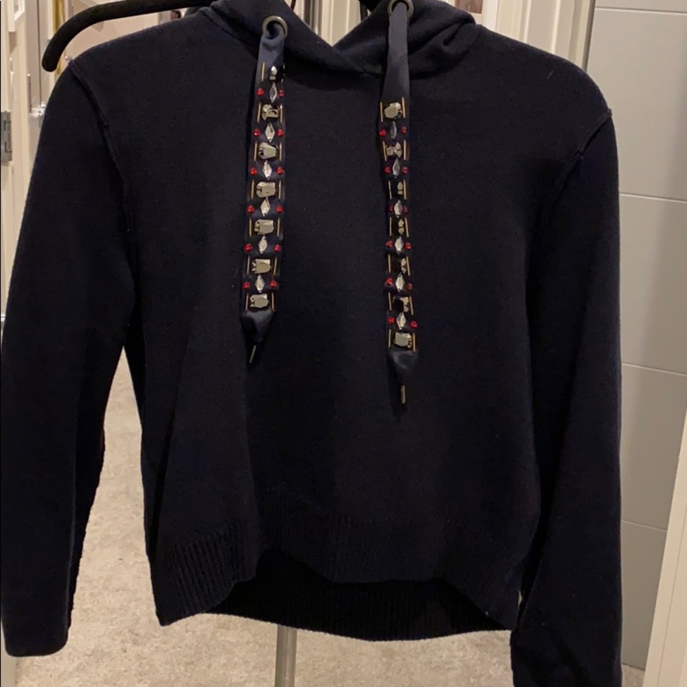 Zara navy hoodie